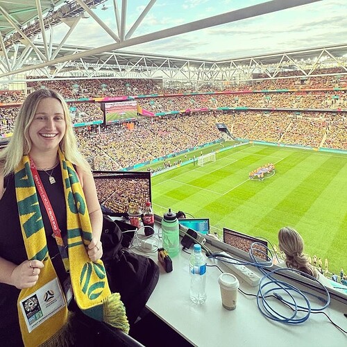 Commentary positions at the FIFA Women's World Cup 2023