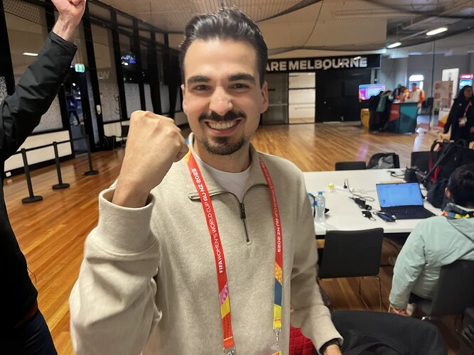 In the media facilities under Melbourne Rectangular Stadium at the FIFA Women's World Cup 2023