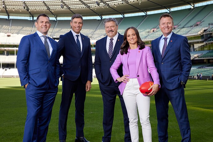 7 AFL Commentators 202243474