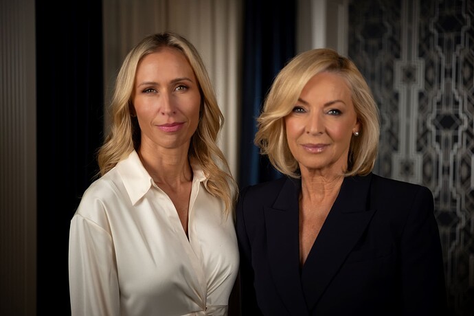 Lauren Zonfrillo and Liz Hayes