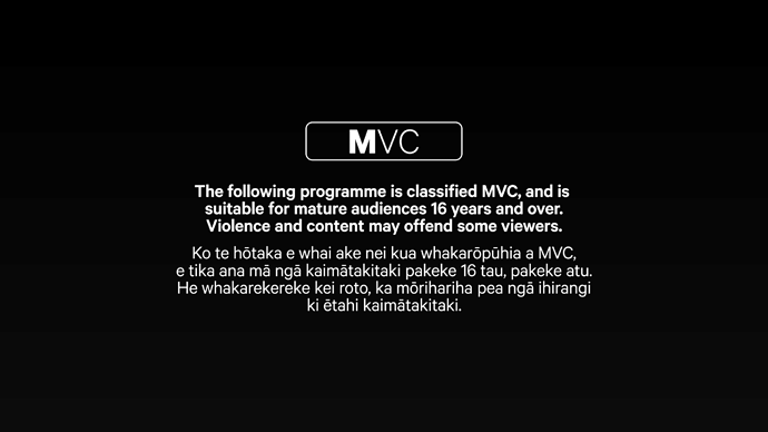 Audience advisory - M-VC