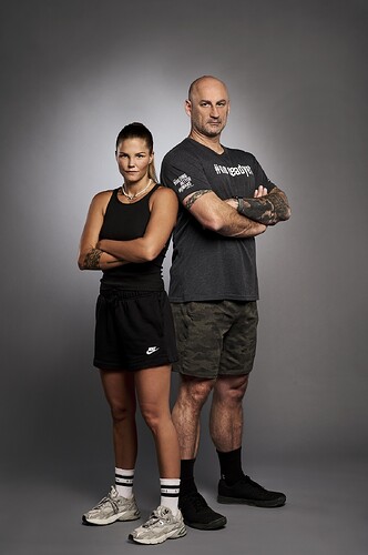 Hunted S2 Taylah and Glenn
