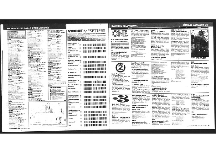Sun 20 Jan 1991 - daytime