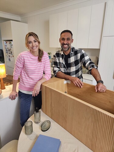 Adam and Juliet's cosmetic bathroom makeover