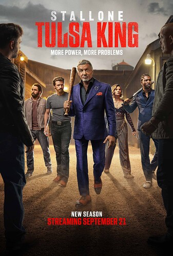 Paramount+ Tulsa King Season Three Key Art