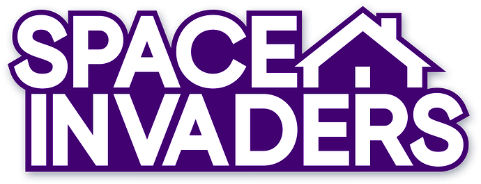 Space Invaders Logo