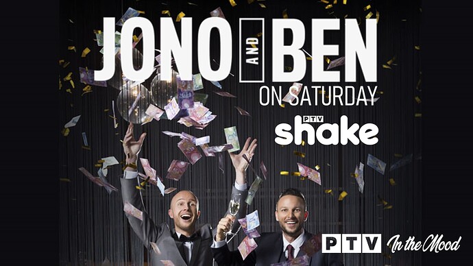 Jono and Ben on Saturday