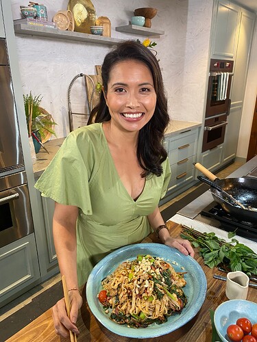 Clarissa's tom yum rice noodles