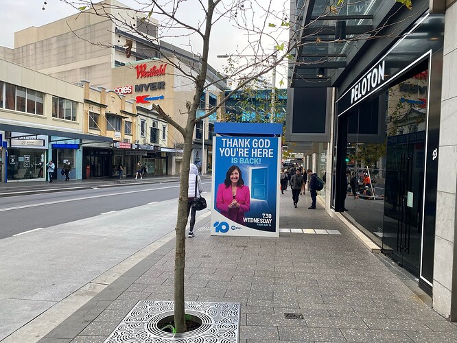 Thank God You're Here_Network 10, JCDecaux & Wavemaker Bus Shelter (3)