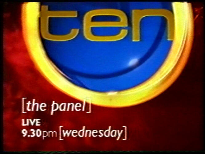The Panel Promo Endtag - TEN-10 6/8/2000