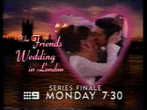 The Friends Wedding in London Promo Endtag - TCN-9 16/7/1998