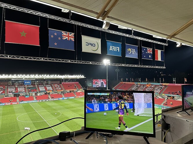 Commentary positions at the FIFA Women's World Cup 2023