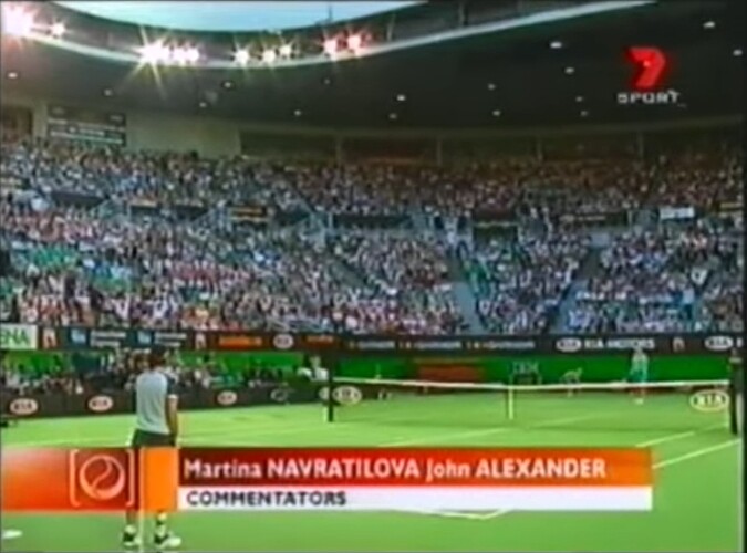 7Sport 2005 Aus Open R1 D2 S4 J