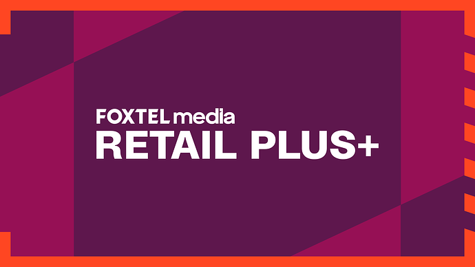 Foxtel Media Retail Plus Logo