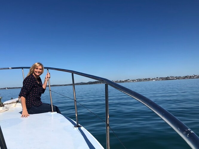 Johanna visits Moreton Bay in QLD