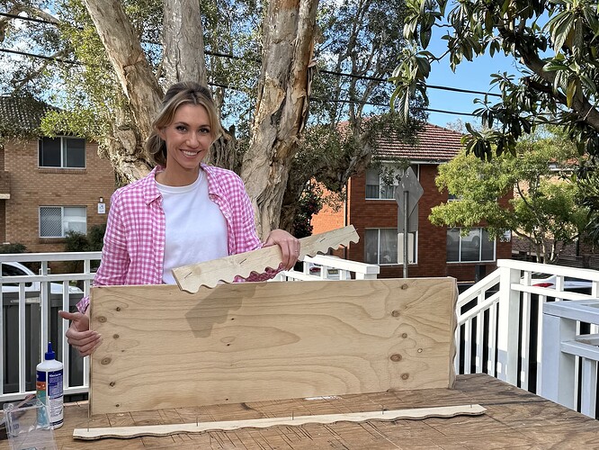 Juliet makes a shoe rack for the end of your bed