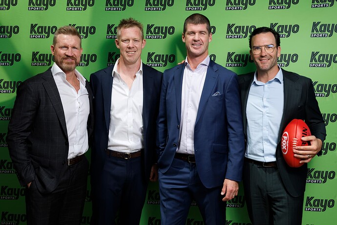 Fox Footy_Nathan Buckley, Jack Riewoldt, Jonathon Brown and Jordan Lewis