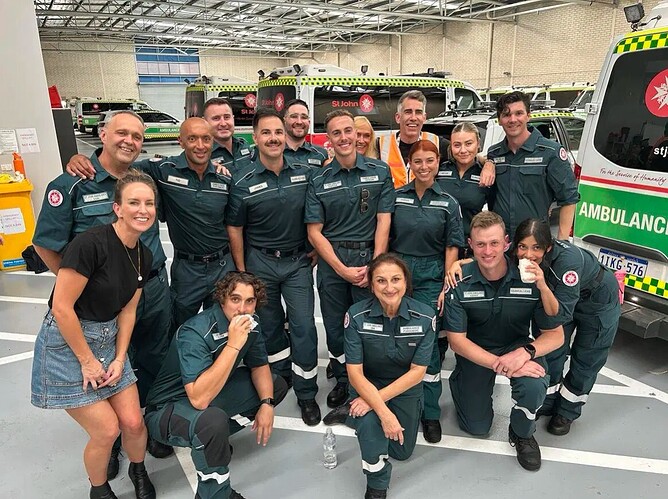 The Cast and Crew - Paramedics WA