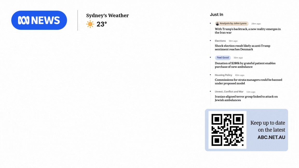 ABC News Info screen