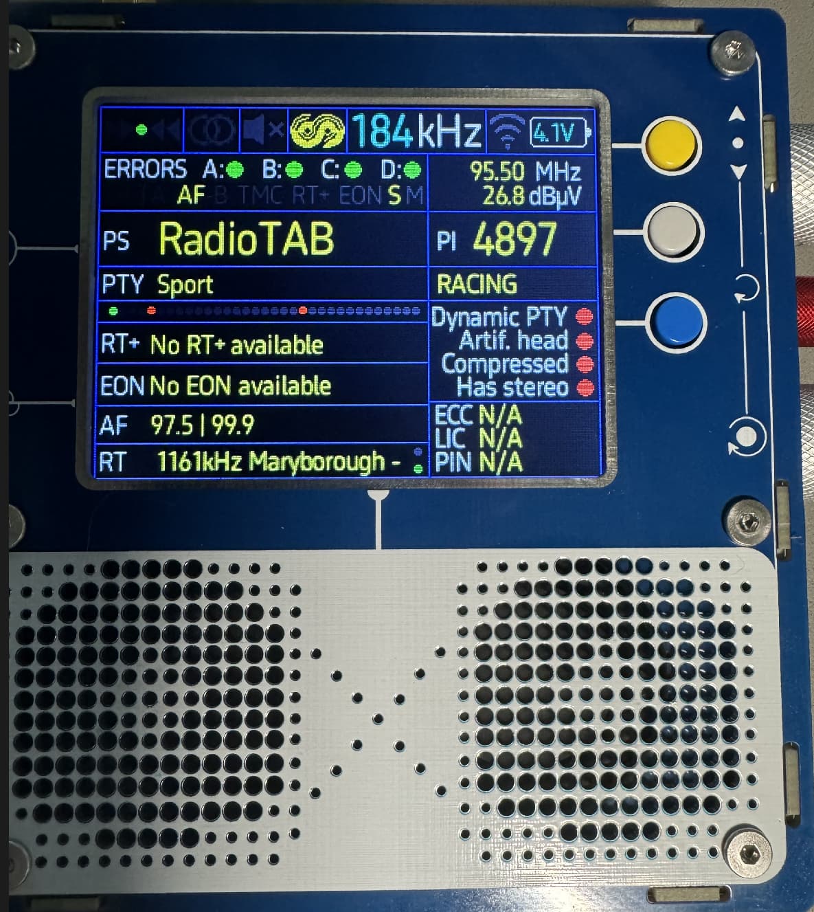 Radio Data Radio Data System (RDS) - Page 183 - General Radio and Digital - Media Spy